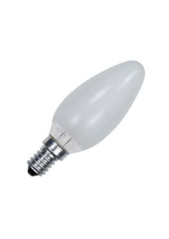 40C1/FR/E14, Лампа  40Вт, свеча матовая, цоколь E14