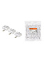 SQ0510-0114, Клемма пружинная соединительная КСПнз4-2L+N+PE, 16 A, с монтажной ножкой и заземлением