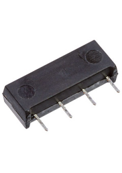 SIL05-1A72-71D, SIL, герконовое SIL.5VDC, 1A, 1замыкание с диодом между 3 и 5 выводами