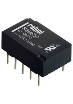 RSM850-6112-8M-1012, Реле 12VDC 2 Form C 125VAC/2А