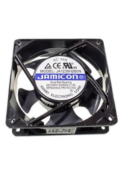JA1238H2B0N-T, вентилятор 220В 120х120х38мм подшипник качения клеммы