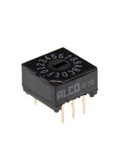 1-1825007-6, DRD16E04, DIP перекл.16поз