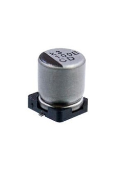UCD1E101MCL1GS, SMD конденсатор 100мкФ 25В 20% 105C 6.3x7.7мм Low Imp